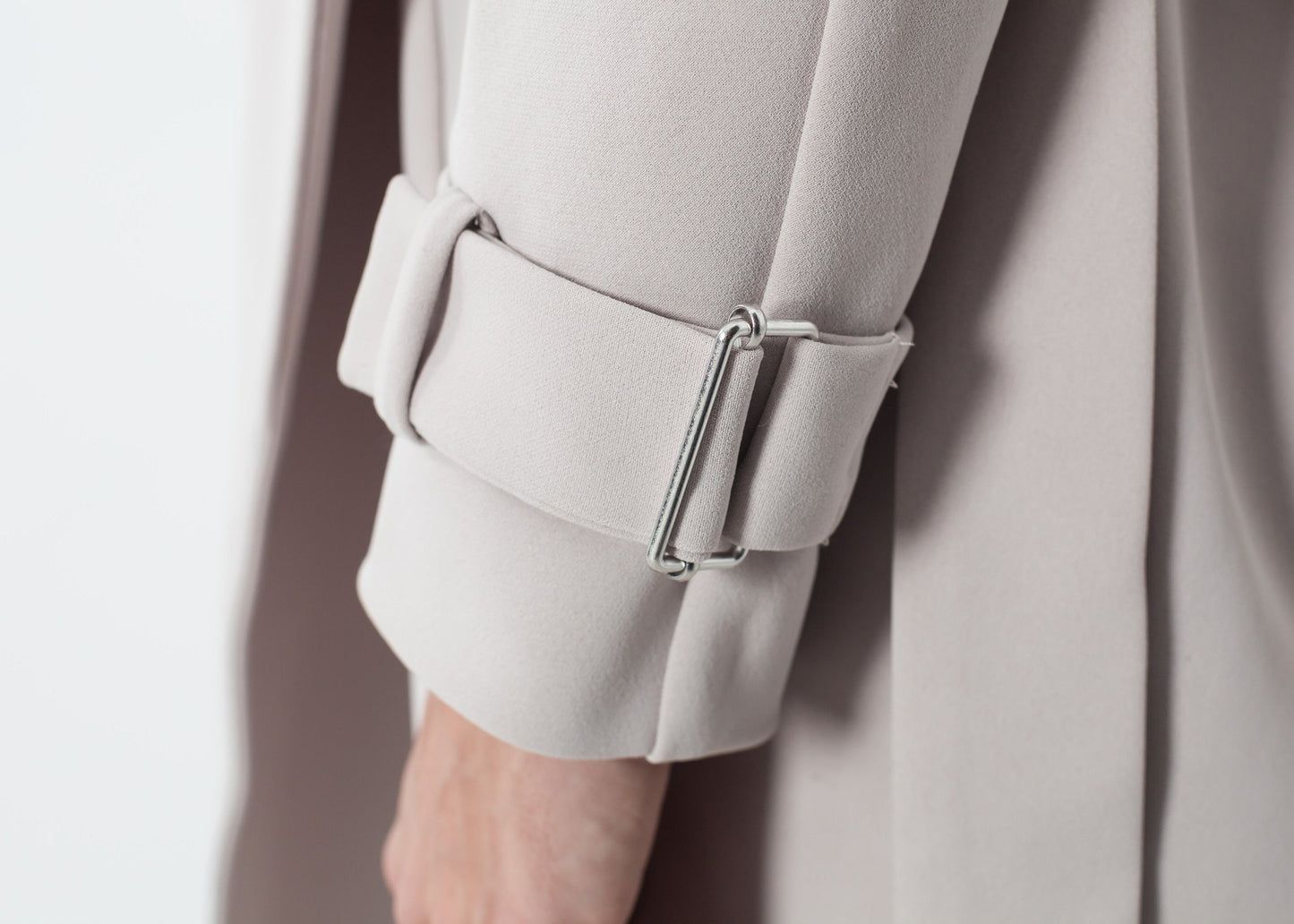 Orietta-Mantel in Hellbraun