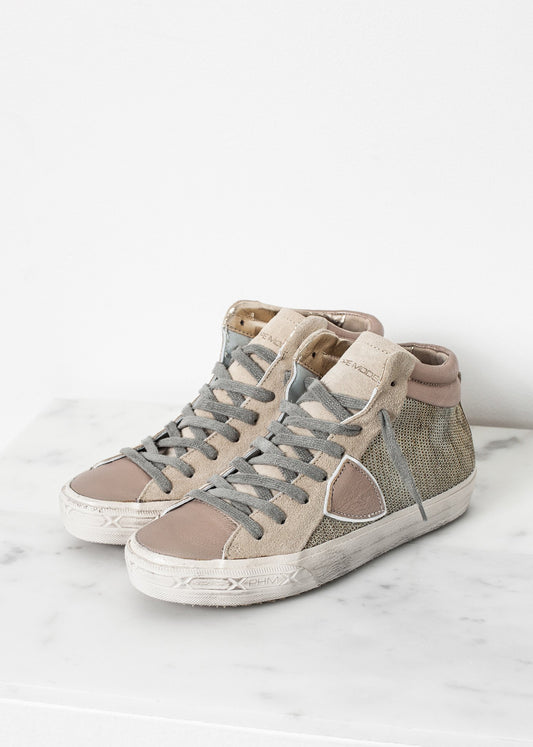 Sequin High Top Sneaker
