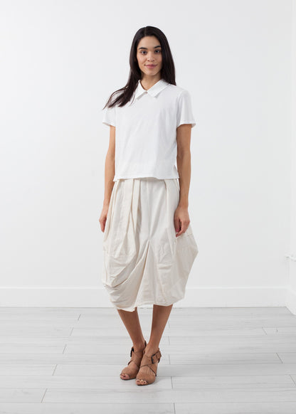 Bluse mit Doppelkragen