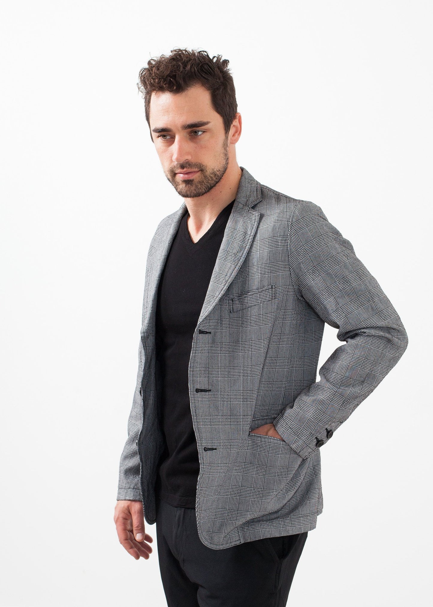 Blazer de cuadros