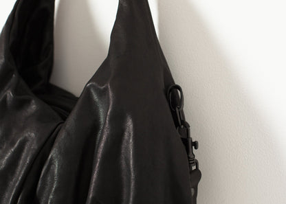 Bolso circular en negro